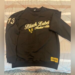 Black never worn sweatshirt